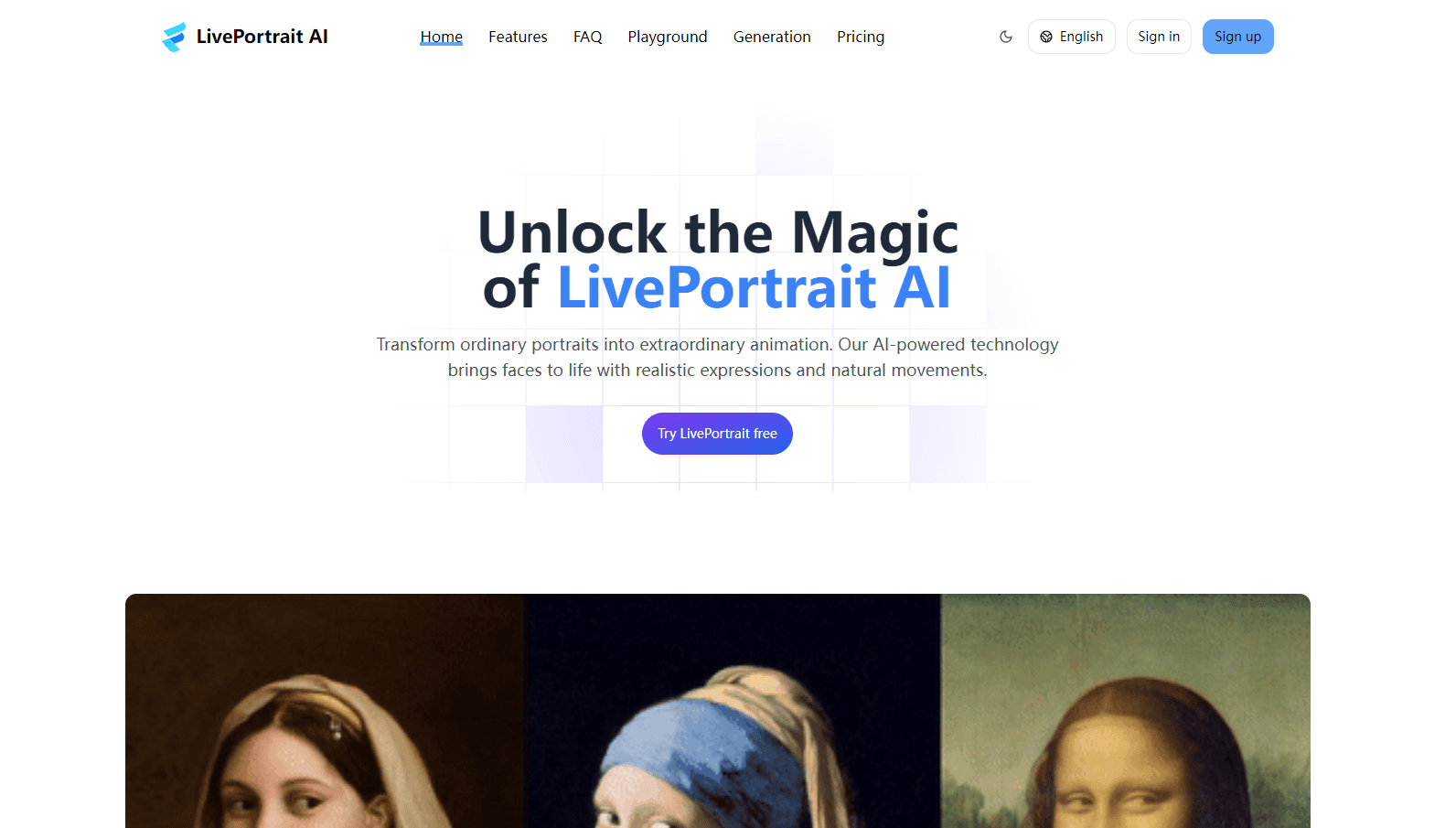 LivePortrait AI